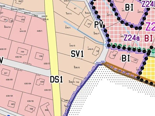 Prodej stavebního pozemku 1530 m²