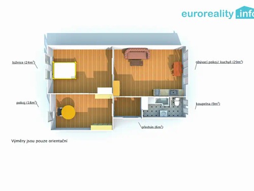 Prodej bytu 3+kk 91 m²