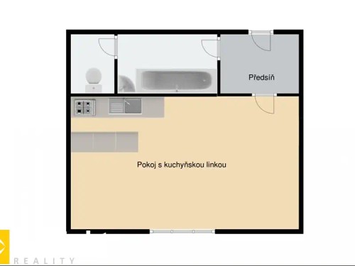 Prodej bytu 1+kk 19 m²