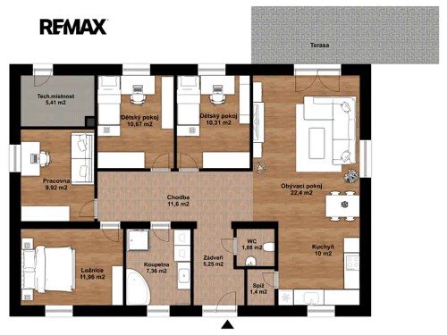 Prodej stavebního pozemku 3066 m²