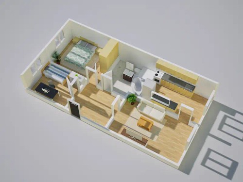 Prodej bytu 3+1 69 m²