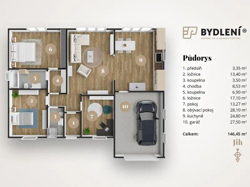 Prodej domu 146 m², pozemek 746 m²