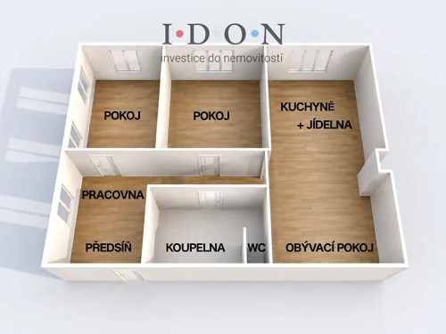 Prodej bytu 3+kk 98 m²