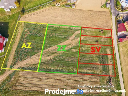 Prodej stavebního pozemku 10800 m²