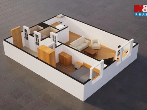 Prodaný  byt 2+1 45 m²