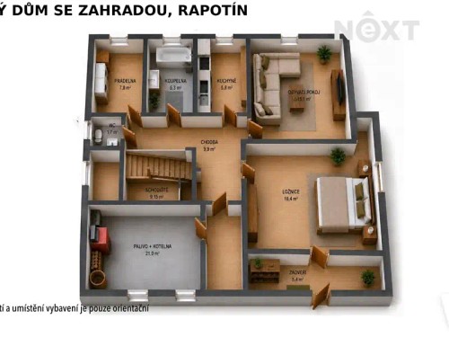 Prodej domu 199 m², pozemek 865 m²