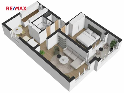 Prodaný byt 2+1 62 m²