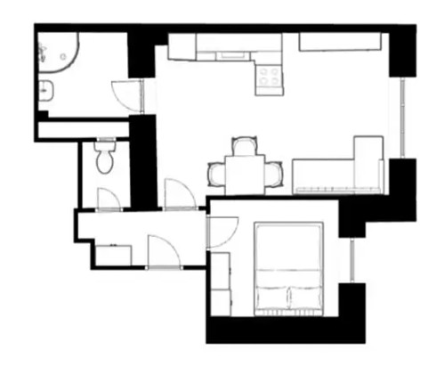 Prodaný byt 1+kk 35 m²