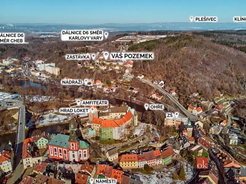 Prodej stavebního pozemku 1803 m²