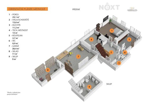 Prodej domu 213 m², pozemek 711 m²