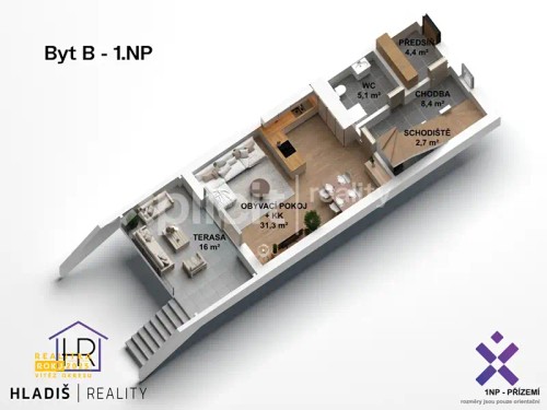 Prodej bytu 4+kk 98 m²