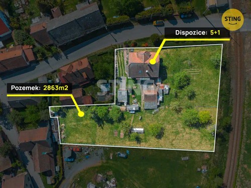 Prodej domu 200 m², pozemek 2863 m²