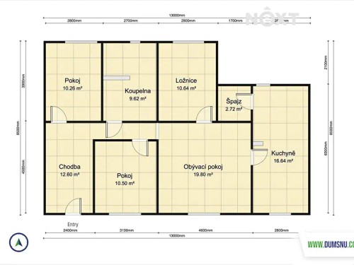 Prodej domu 93 m², pozemek 730 m²