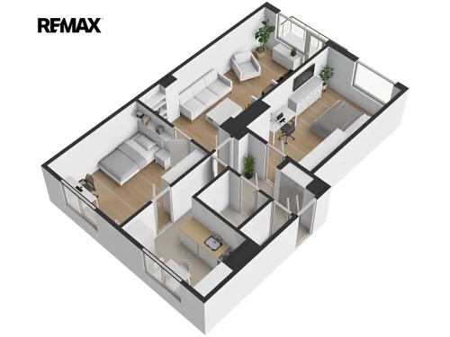 Prodaný byt 3+1 63 m²