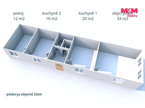 Prodej domu 150 m², pozemek 3819 m²