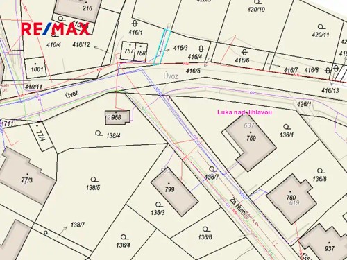 Prodej stavebního pozemku 1362 m²