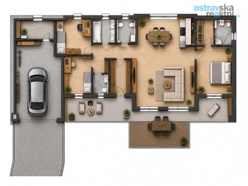 Prodej domu 126 m², pozemek 970 m²
