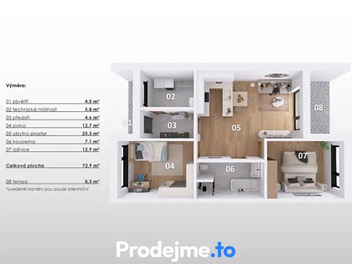 Prodej domu 73 m², pozemek 410 m²