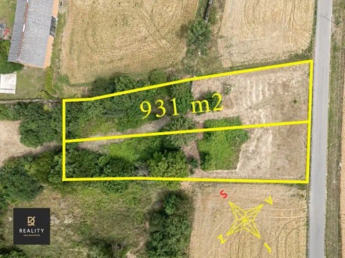 Prodej stavebního pozemku 931 m²