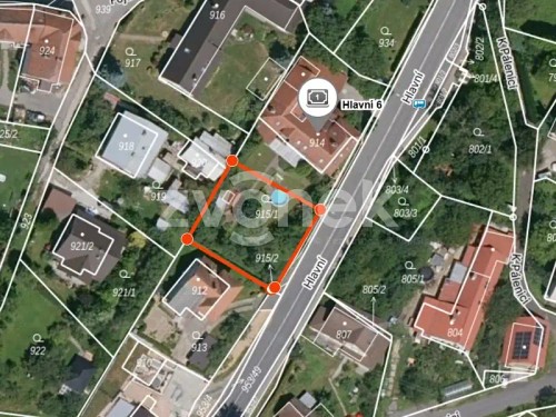 Prodej stavebního pozemku 470 m²