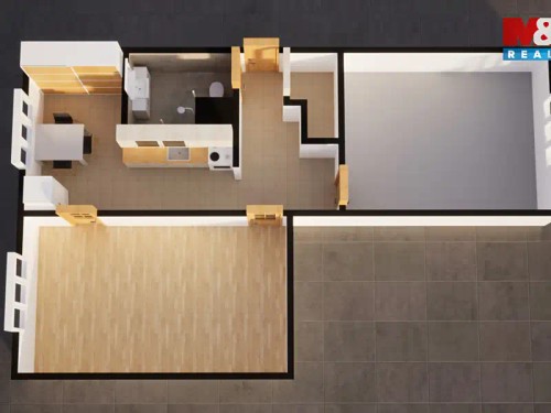 Prodaný byt 2+1 60 m²