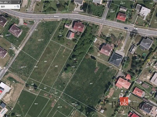 Prodej stavebního pozemku 1900 m²