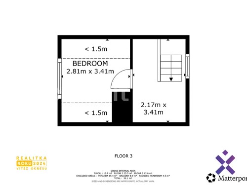 Prodej chaty 52 m², pozemek 698 m²