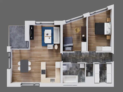 Prodaný byt 3+kk 92 m²