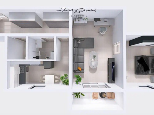 Prodaný byt 2+1 52 m²
