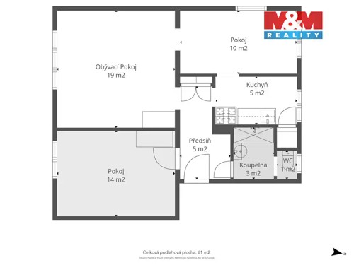 Prodaný byt 3+1 63 m²