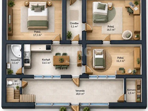 Prodej domu 200 m², pozemek 232 m²