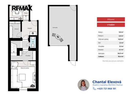 Prodej domu 100 m², pozemek 74 m²