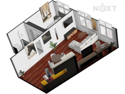 Prodej bytu 2+kk 54 m²
