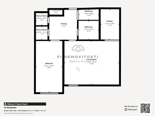 Prodej bytu 2+kk 46 m²