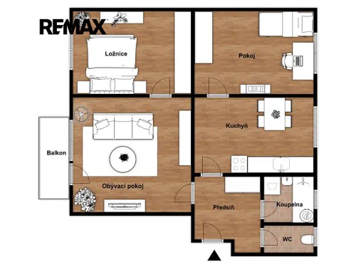 Prodej bytu 3+1 64 m²