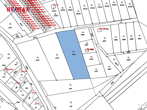 Prodej stavebního pozemku 1607 m²