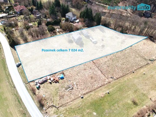 Prodej stavebního pozemku 7024 m²