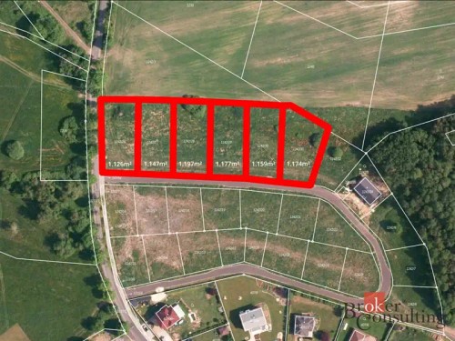Prodej stavebního pozemku 1177 m²
