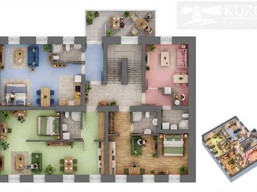 Prodaný byt 1+kk 48 m²