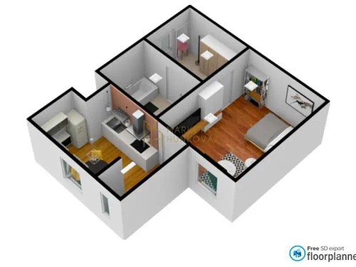 Prodaný byt 1+1 39 m²