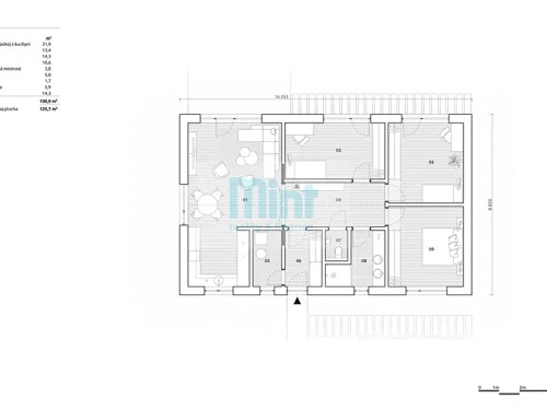 Prodej projektu 101 m², pozemek 973 m²