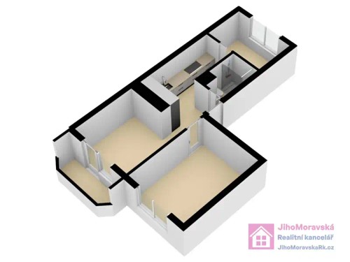 Prodej bytu 3+kk 68 m²