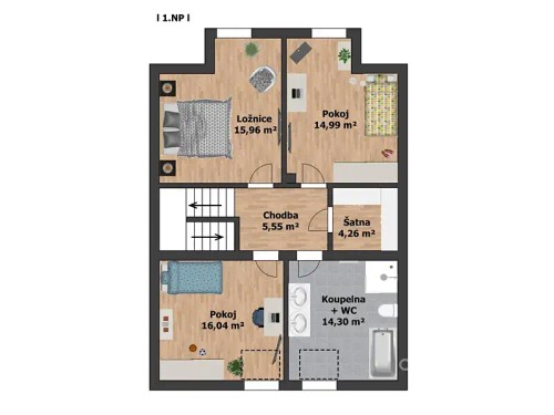 Prodej stavebního pozemku 3800 m²