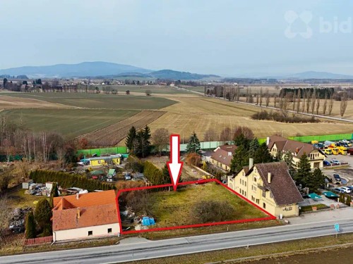 Prodej stavebního pozemku 1278 m²