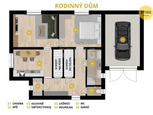 Prodej domu 136 m², pozemek 767 m²