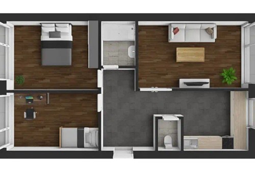 Prodej bytu 3+1 74 m²