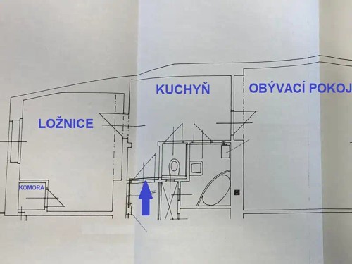 Prodaný  byt 2+1 55 m²