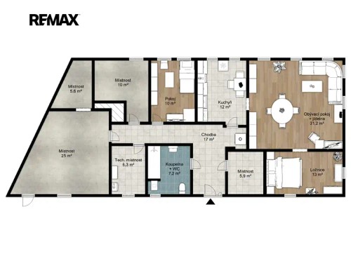 Prodej domu 135 m², pozemek 763 m²
