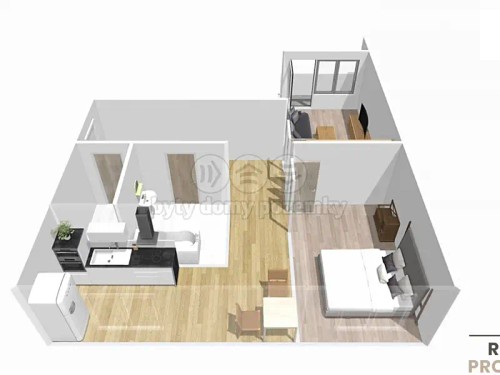Prodaný byt 2+1 52 m²