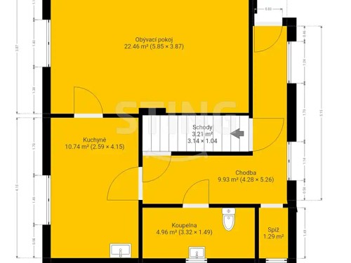 Prodej domu 82 m², pozemek 777 m²
